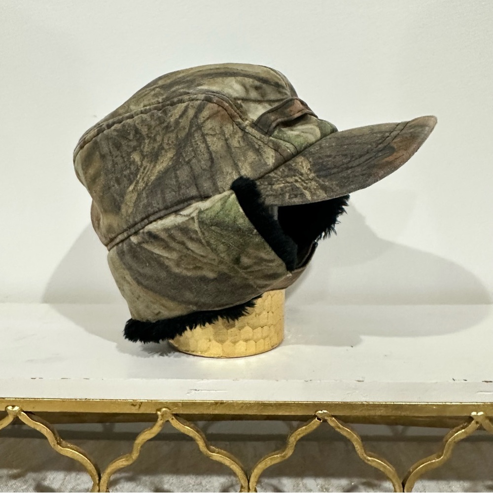 Camouflage Winter Hat With Ear Flaps